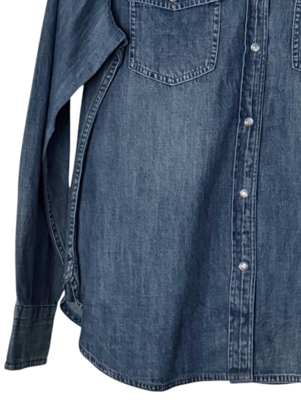 J. Crew Slim-Fit Chambray Shirt - Picture 6 of 14